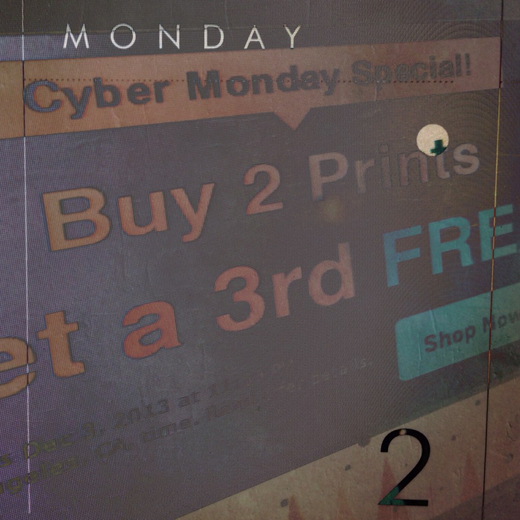 Still recovering / from Thanksgiving, Black Friday / it's Cyber Monday. Haikumages