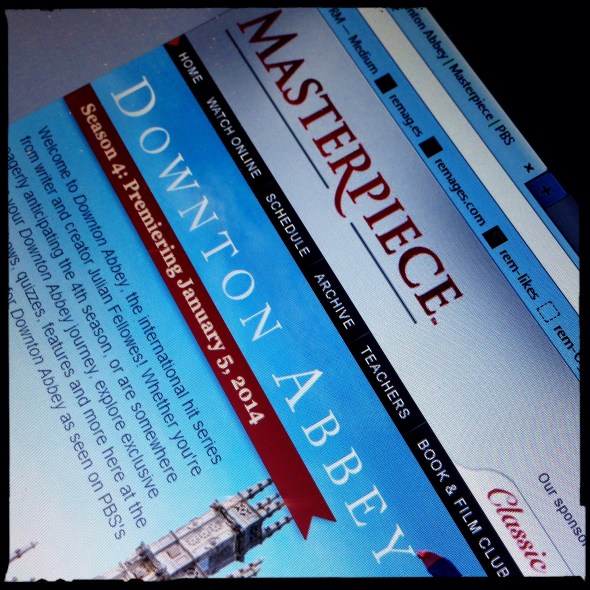 Downton Abbey's back! / We revel in and relish / the mass addiction. Haikumages