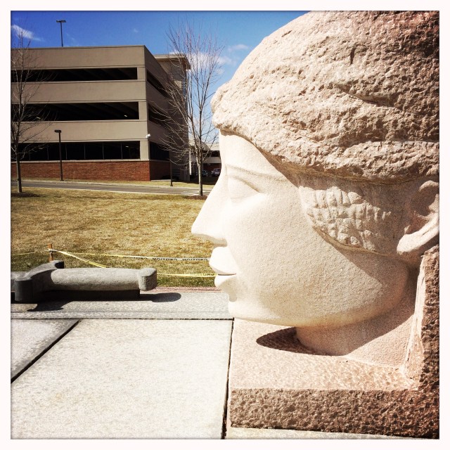 I heard the voice of / justice speak today but she / did not call my name. | Haikumages