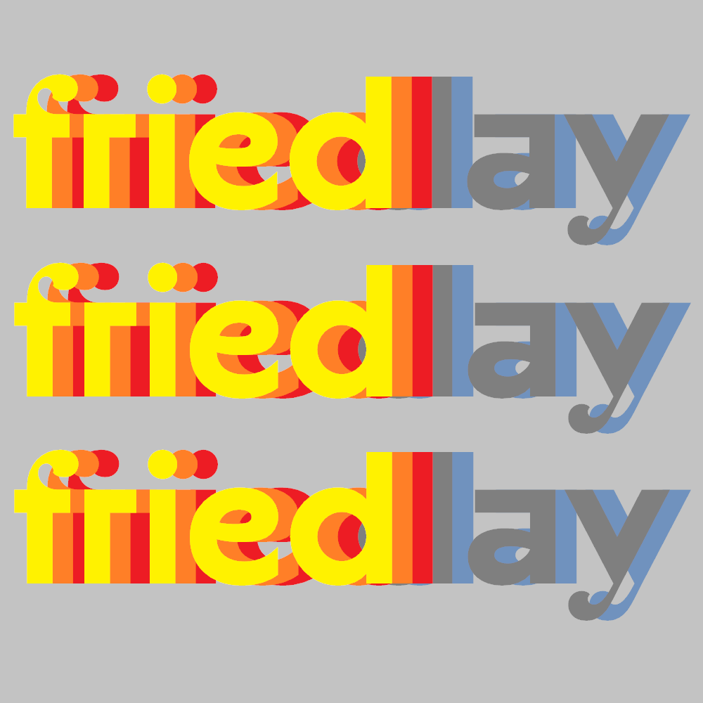 It's fried day / end of the work week / for many. | Haikumages