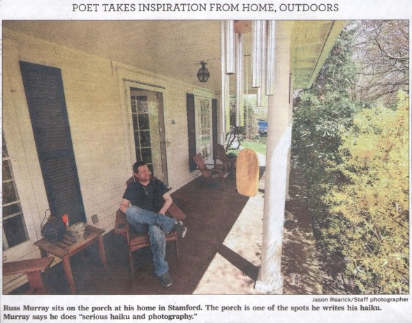 Haikumages - Russ Murray - in the Stamford Advocate Newspaper