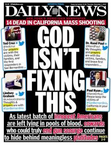 God Isn't Fixing This - NY Daily News